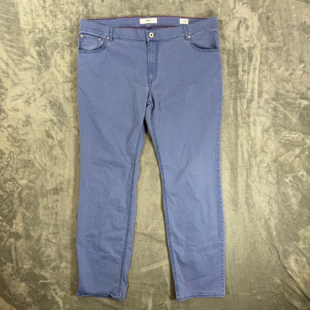 Brax Chuck Modern Fit Jeans Mens Size 42x34 Blue Hi-Flex Denim Pants